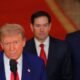 Donald Trump during his recent campaign stop where he claimed Iran “left everything behind” ahead of a U.S. strike on a critical facility.