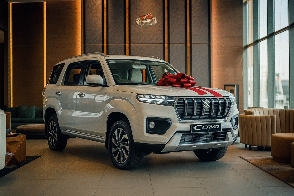 Smiles on wheels: Proud new owners pose with their brand-new Maruti Suzuki Cervo — India’s budget-friendly car that’s winning hearts