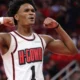 Amen Thompson guards Steph Curry in the playoffs—a defensive standout whose $40M net worth reflects his impressive two-season breakout. Amen Thompson guards Steph Curry in the playoffs—a defensive standout whose $40M net worth reflects his impressive two-season breakout.