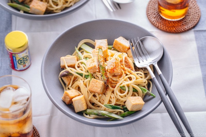 Creamy Miso Pasta with Tofu and Asparagus 0711 3 I 1 Daily Global Diary - Authentic Global News