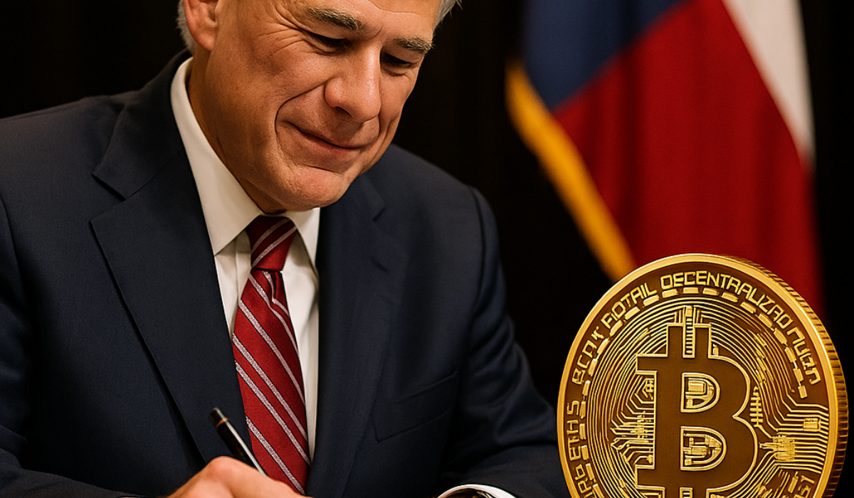 Texas Becomes First State to Hold Bitcoin Reserve Governor Abbott Signs Historic Bill