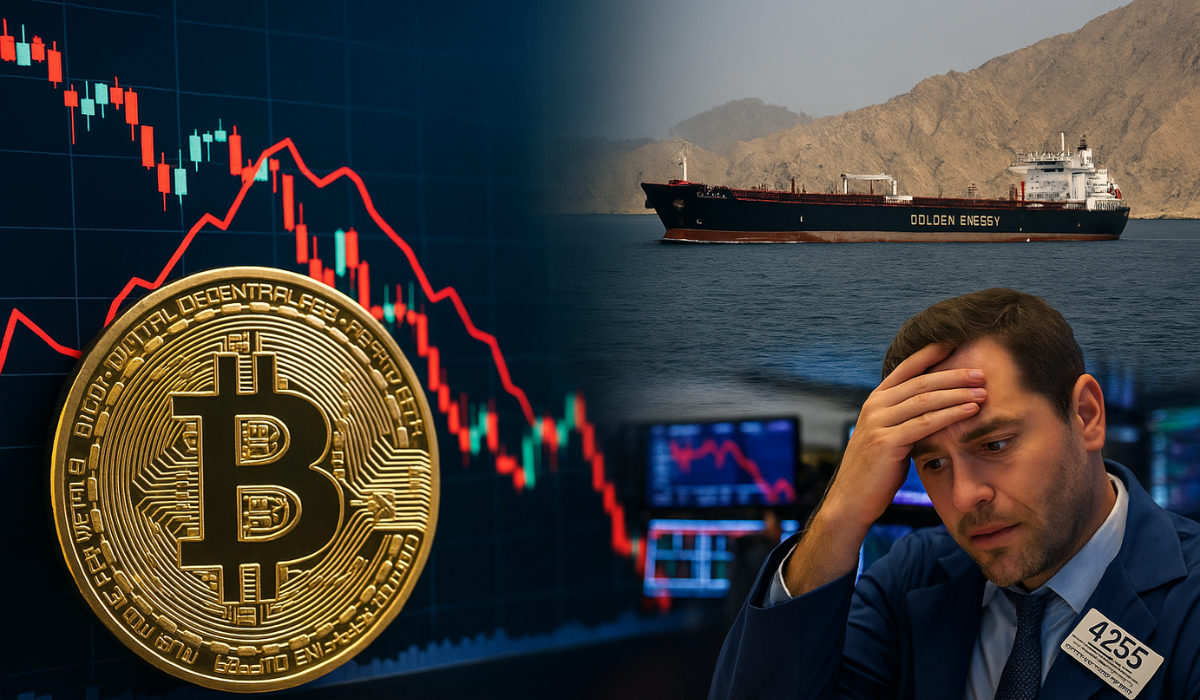 Bitcoin falls below $100K as Iran Strait threat spooks Wall Street and oil markets