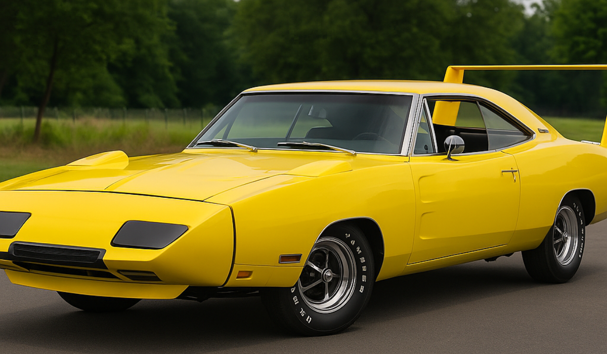 1969 Dodge Charger Daytona owned by NASCAR doctor up for auction on Bring a Trailer