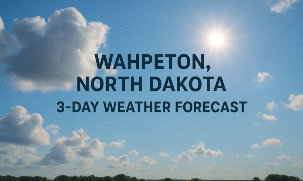 Wahpeton Weather Forecast: Surprising Rain & Sunshine Expected This Week