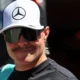 Valtteri Bottas at the Mercedes paddock in 2025, reflecting on his next move as the Cadillac opportunity looms large.