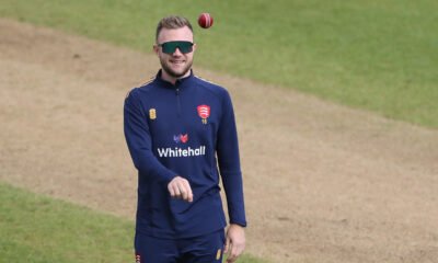 Sam Cook celebrates a breakthrough wicket during Essex’s Championship campaign, reflecting both form and rising value