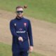 Sam Cook celebrates a breakthrough wicket during Essex’s Championship campaign, reflecting both form and rising value