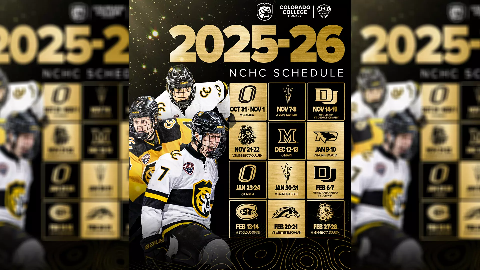 Colorado College Unveils Power-Packed Hockey Schedule for 2025 That Will Test Every Limit