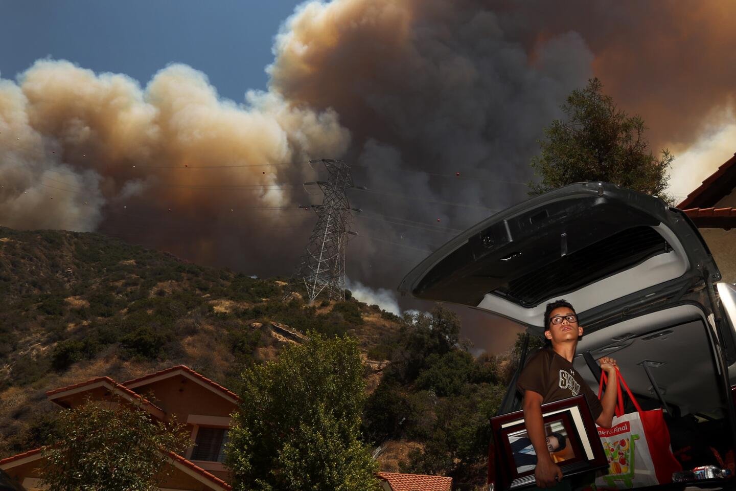 Scorching sun over Glendale’s skyline — the city battles through a relentless 111°F heatwave