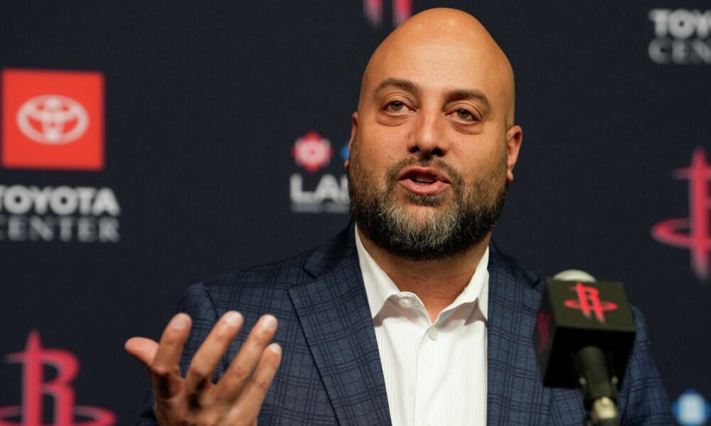 Rafael Stone at Toyota Center: the strategic mind behind the Rockets’ roster rebuild and aggressive front-office plays.