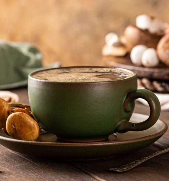 green cup and mushrooms Daily Global Diary - Authentic Global News