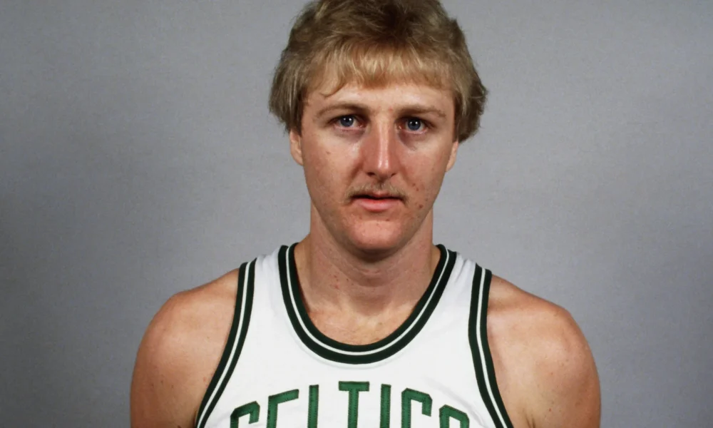 Larry Bird in consultation mode—back on the court behind the scenes with the Pacers in 2025.