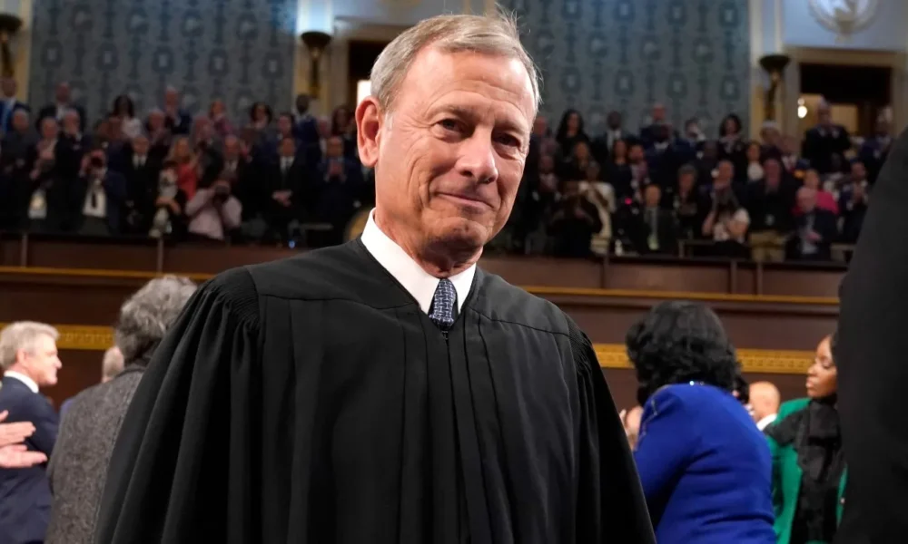 Chief Justice John Roberts delivers a rare public address amid escalating tensions over Supreme Court rulings.