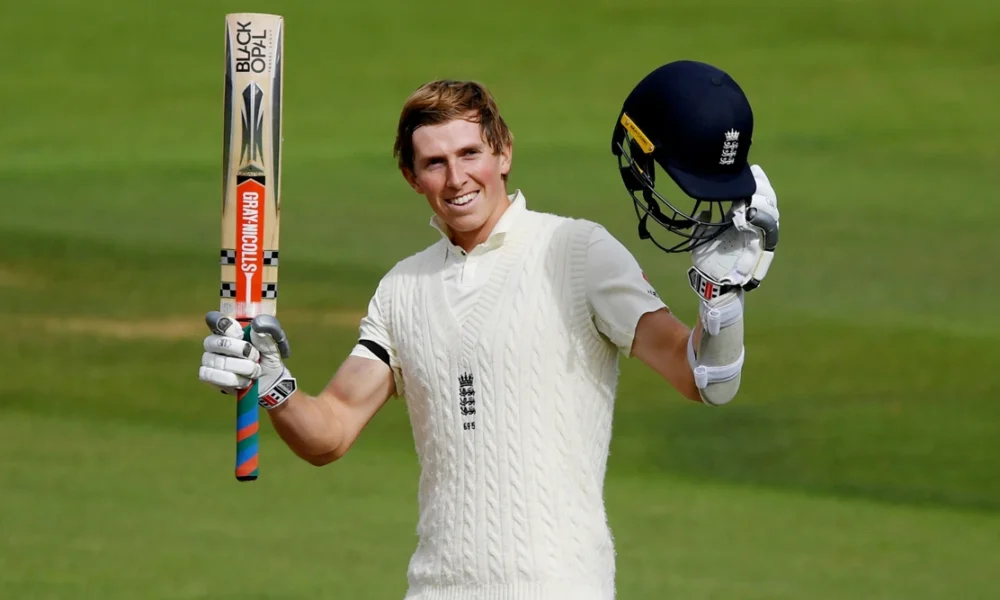 Zak Crawley stylishly drives through cover— his financial tally as elegant as his strokeplay.
