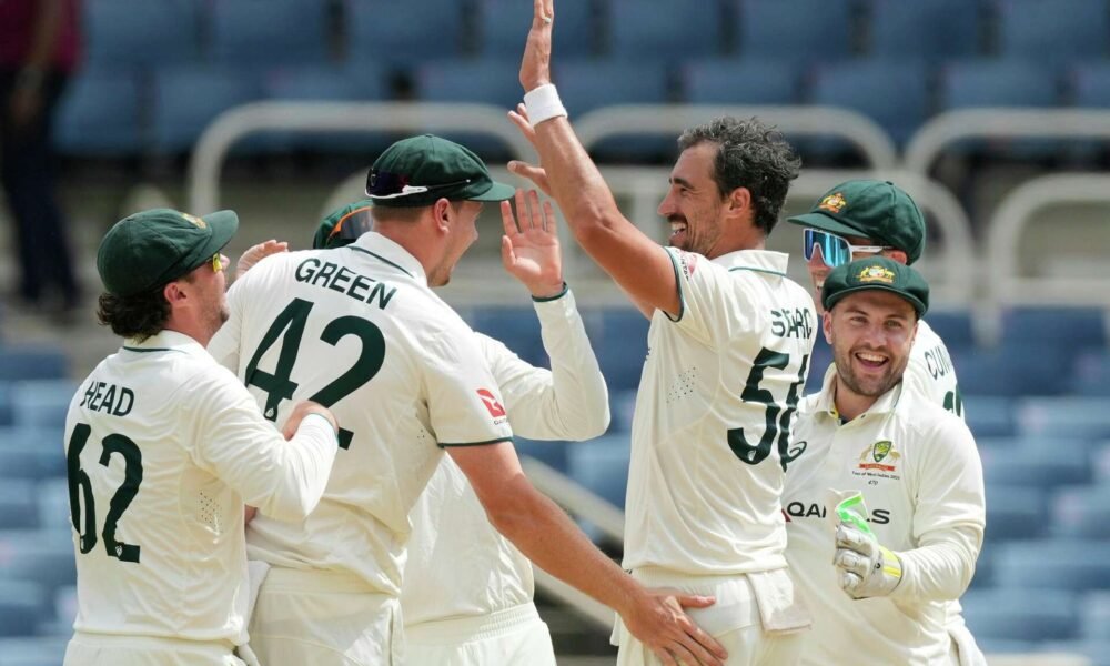 Mitchell Starc Destroys West Indies for 27 Runs in Historic Test Collapse at Sabina Park