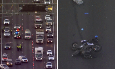 Motorbike Rider Critical After Monash Freeway Crash, Companion Arrested