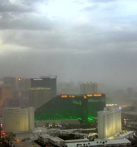 Las Vegas Dust Storm Leaves 27000 Without Power as 70 MPH Winds Hit Valley