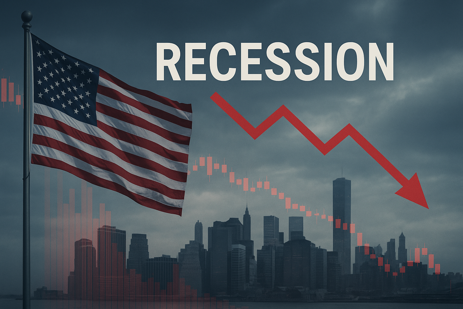 The US economy is flashing red as recession fears grow stronger in 2025.
