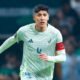 Raúl Jiménez celebrates after scoring the winning goal in Mexico’s tense semifinal victory over Honduras at the 2025 Gold Cup.
