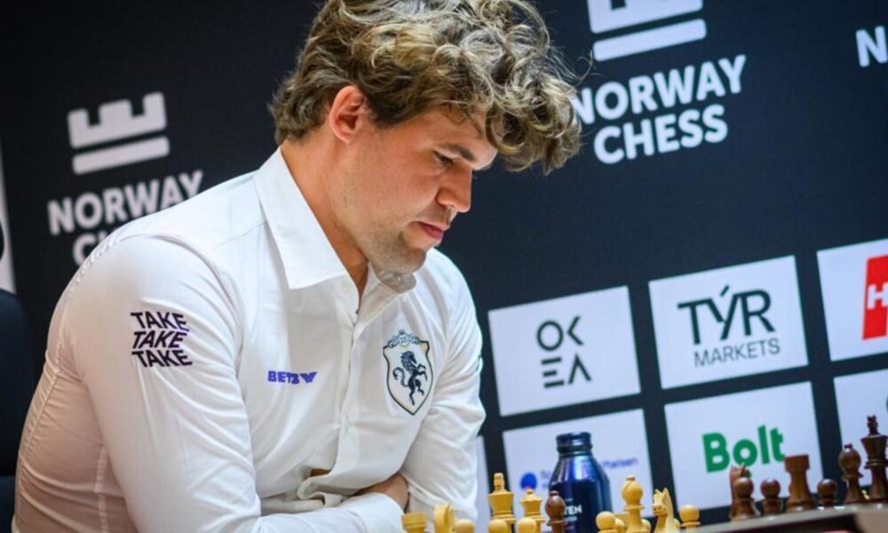 Magnus Carlsen, Hikaru Nakamura, and Nodirbek Abdusattorov stay perfect while World Champion Gukesh Dommaraju faces a shocking early exit.