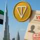 Toncoin Drops as UAE Disputes Golden Visa Claim Linked to Crypto Staking