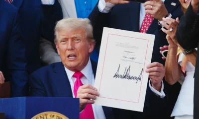 Trump Signs Tax Cuts and Spending Reform into Law at July 4 Celebration