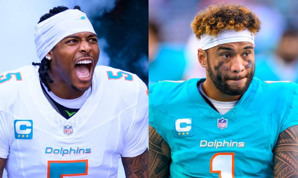 Jalen Ramsey and Minkah Fitzpatrick swap jerseys in a stunning Steelers-Dolphins trade that shakes up the NFL landscape.