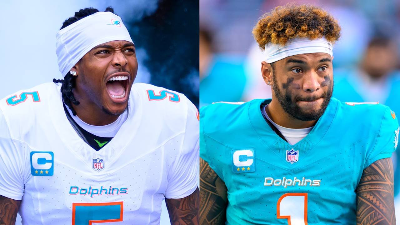 Jalen Ramsey and Minkah Fitzpatrick swap jerseys in a stunning Steelers-Dolphins trade that shakes up the NFL landscape.