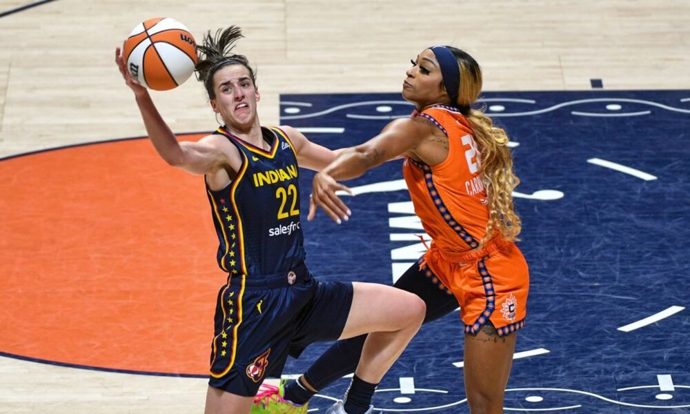 Caitlin Clark and DiJonai Carrington at Center of Explosive WNBA Media Controversy