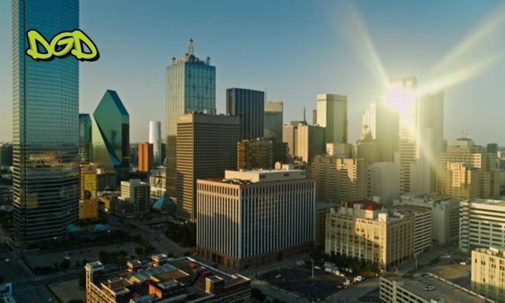 Dallas skyline under extreme heat warning as temperatures soar past 105°F this weekend
