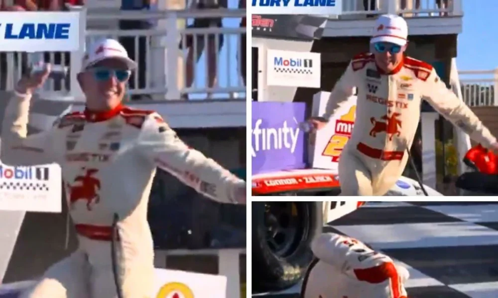 NASCAR’s Connor Zilisch Knocked Out in Victory Lane Fall After Watkins Glen Win