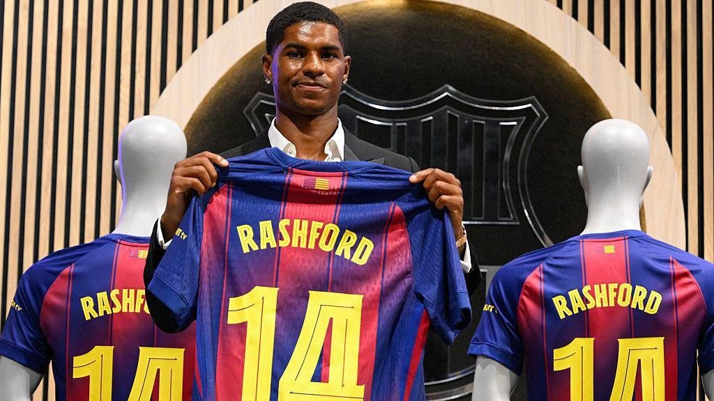 Marcus Rashford Scores First Goal for Barcelona in 5-0 Win Against Daegu FC