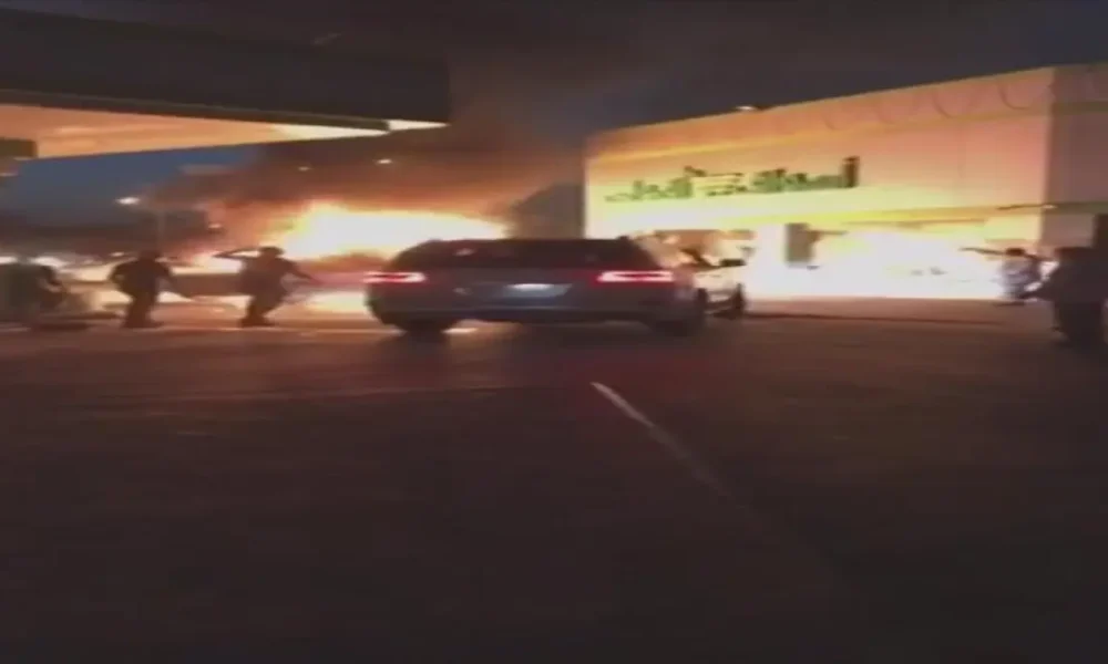 Saudi man saves dozens by driving burning truck away from petrol station in Dawadmi