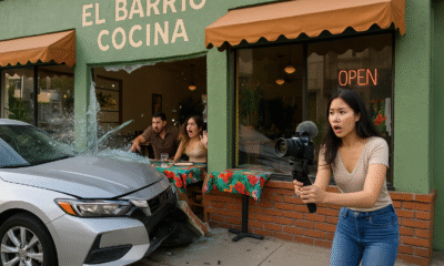 Car Smashes Into Restaurant During Food Influencer Video Shoot in LA