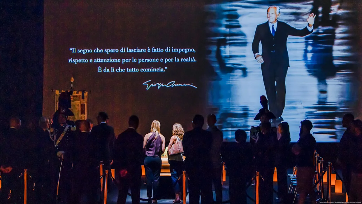 Giorgio Armani funeral employees call him “like a father” as tributes pour in