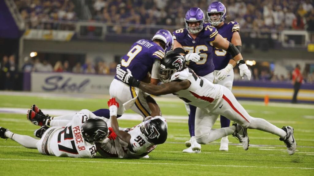 J.J. McCarthy struggles as Vikings lose 22-6 to Falcons in tough Week 2 game