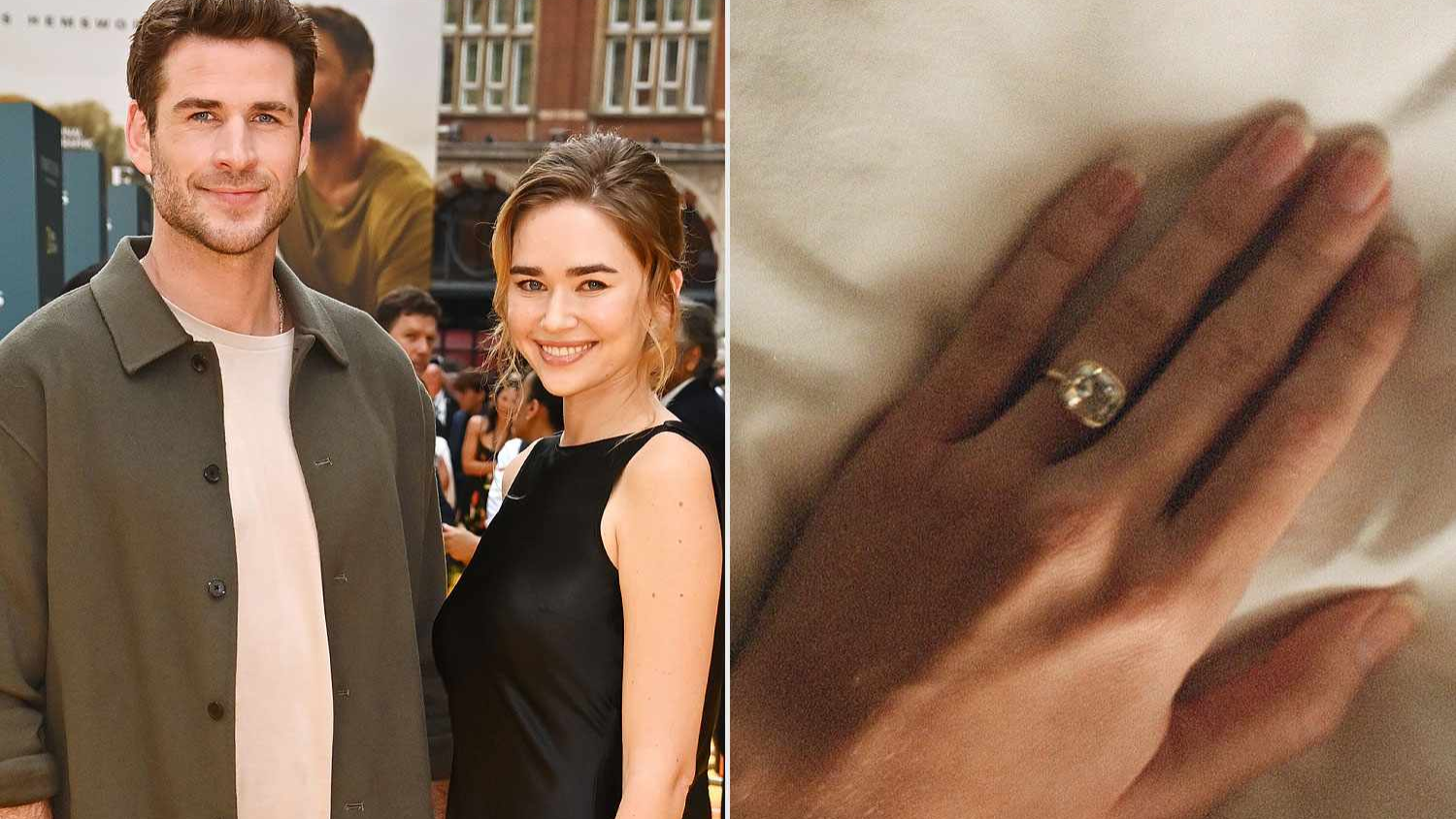 Liam Hemsworth and Gabriella Brooks Engagement Confirmed With Stunning Diamond Ring