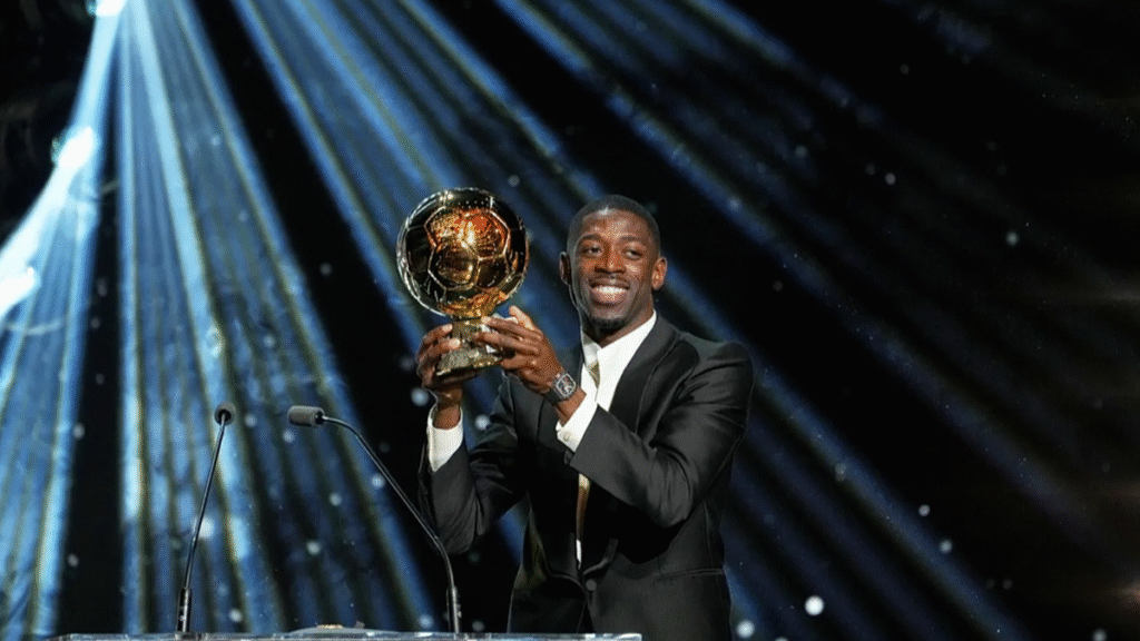 Ousmane Dembélé Wins 2025 Ballon d’Or After Treble-Winning Season with PSG
