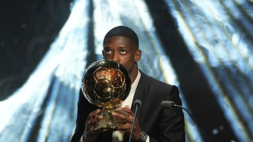 Ousmane Dembélé Wins 2025 Ballon d’Or After Treble-Winning Season with PSG