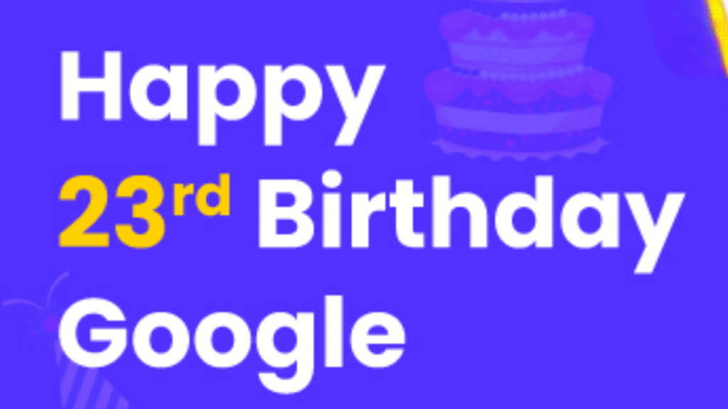 Google 27th birthday how a typo on Googol created the world’s top search engine