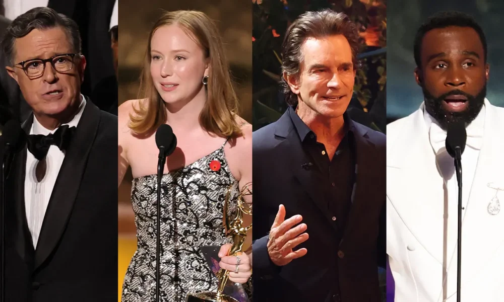2025 Emmy Awards unforgettable moments shocking wins and historic speeches