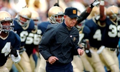 Lou Holtz returns to Fayetteville for Notre Dame vs Arkansas Week 5 matchup