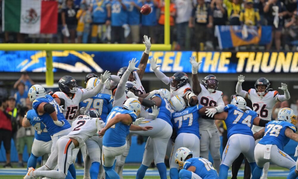 Najee Harris Carted Off with Achilles Injury, Omarion Hampton Shines in Chargers' Win Over Broncos