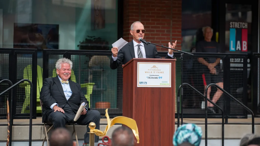 Michael Keaton Honored With Pittsburgh Walk of Fame Star: Calls City “Immigrant and Beautiful” in Emotional Speech
