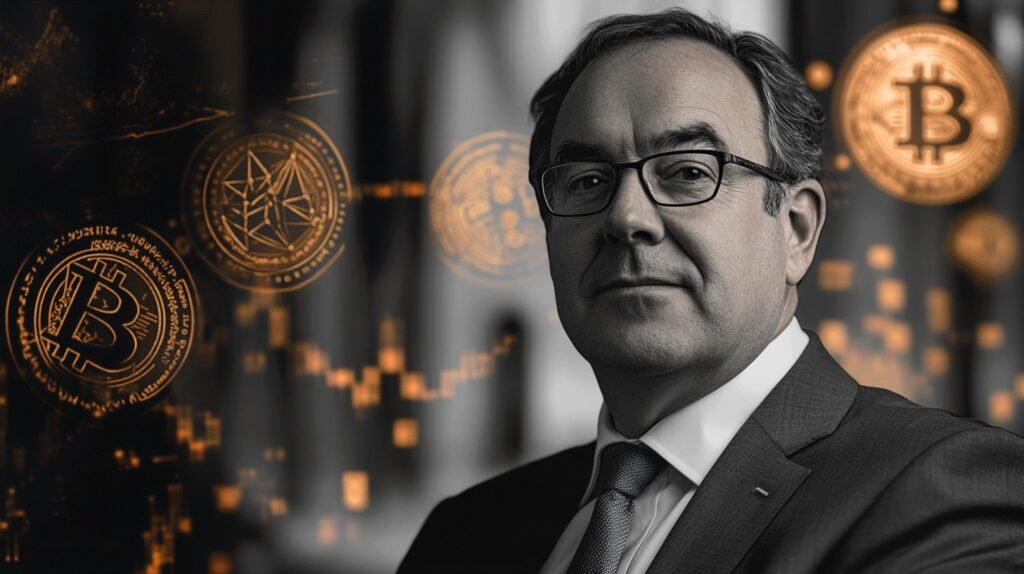 Bank of England’s Andrew Bailey says stablecoins could reshape UK banking but warns of risks