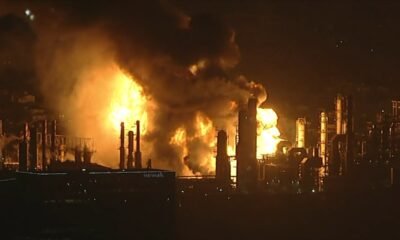 Large fire at Chevron refinery in El Segundo after explosion, no injuries reported