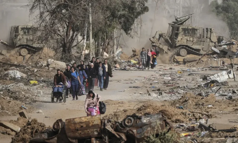 Israeli Tanks Fire Near Civilians in Gaza Just Hours After Ceasefire With Hamas