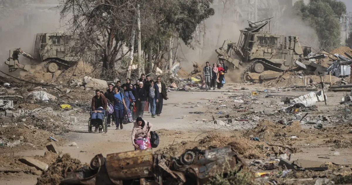 Israeli Tanks Fire Near Civilians in Gaza Just Hours After Ceasefire With Hamas