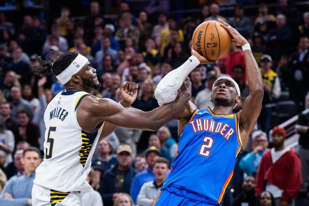 2025 10 24T034455Z 1691142891 MT1USATODAY27402680 RTRMADP 3 NBA OKLAHOMA CITY THUNDER AT INDIANA PACERS Daily Global Diary - Authentic Global News