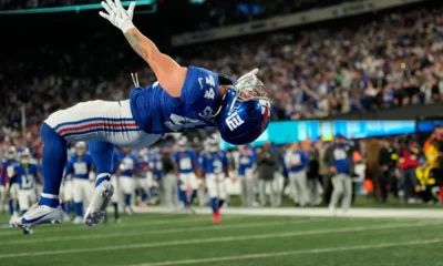 Giants Rookies Jaxson Dart and Cam Skattebo Lead Stunning 34–17 Win Over Eagles